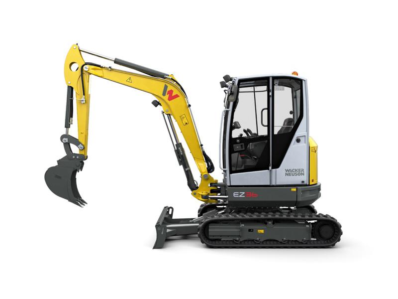 Wacker Neuson Tracked Zero Tail Excavator EZ36