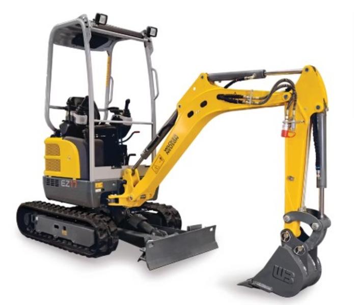 Wacker Neuson Zero Tail Excavators EZ17